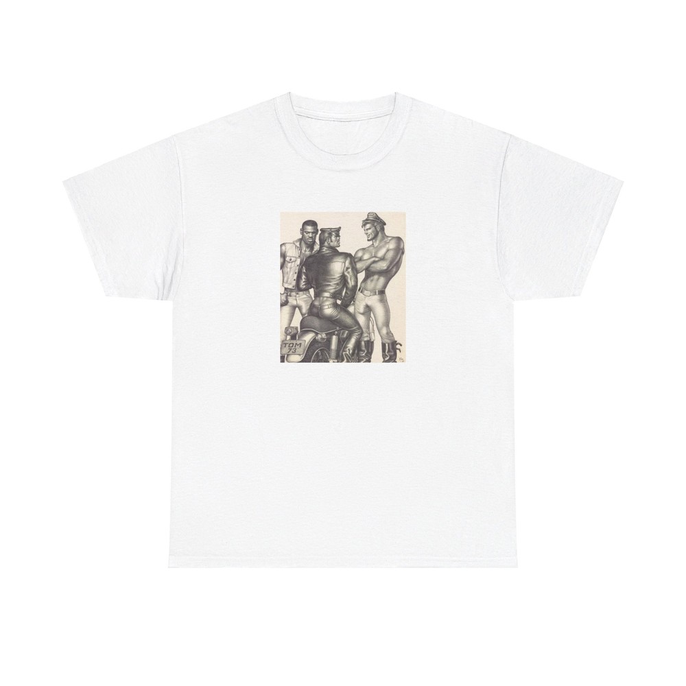 Vintage Reprint Original Tom of Finland Drawing Gildan Unisex Heavy Cotton Tee