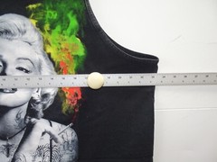 Marilyn Monroe Kush Weiv Gear Weed Smoking Joint Tank Top XL Black Streetwear