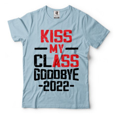 Kiss My ClAss Goodbye Rude Humor Funny Graduation T-Shirts