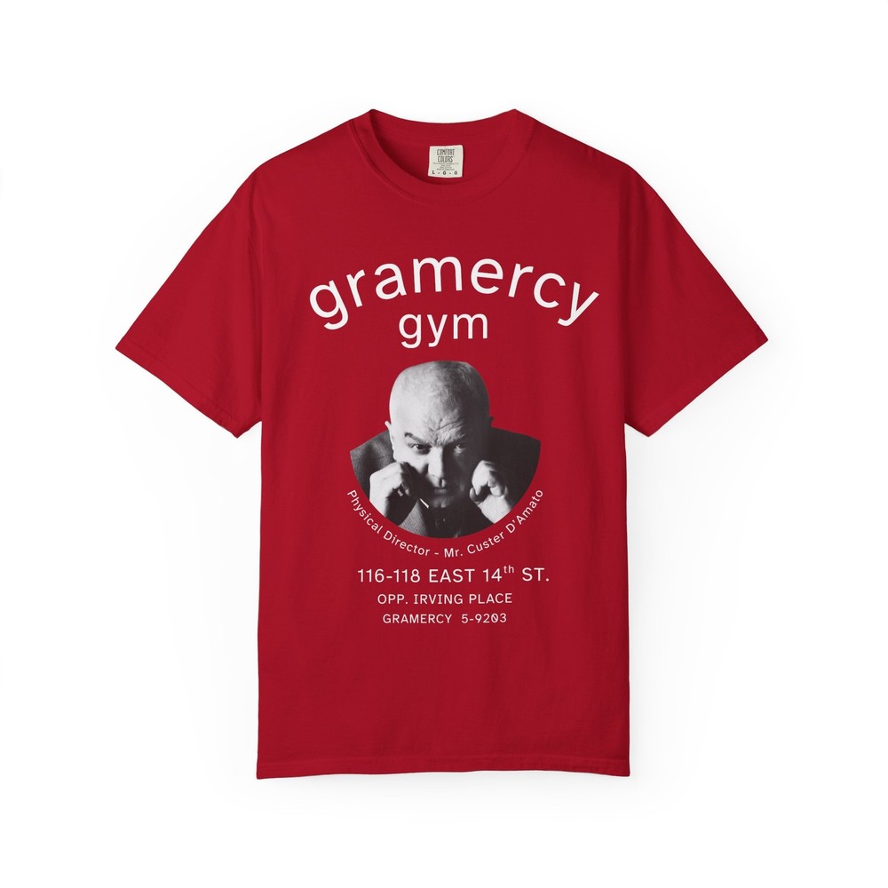 Gramercy Boxing Gym T-Shirt, Cus D’Amato Mike Tyson, Training Shirt Men’s Gifts