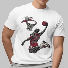 Retro Jordan 23 Basketball Dunk T-Shirt Vintage Air Sports Tee Streetwear Gift