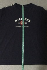 Vintage Tommy Hilfiger Men Crew Neck Long sleeves T-shirt Size XL/XG cotton