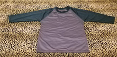 3 Packs Men’s 3/4 Sleeve Crew Neck Raglan Jersey Baseball Tee Shirts Size XS