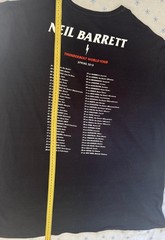 Neil Barrett t-shirt size L OVERSIZE XXL 3XL XXXL cotton cotton shirt