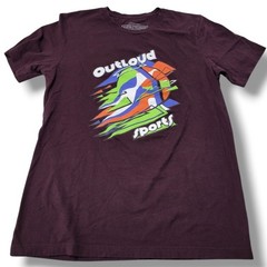 Athletic Union Shirt Size Large OutLoud Sports Graphic Print Shirt LGBTQ Sports