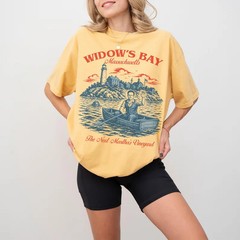 Coastal Town Travel Funny Retro TV Show Comfort Tee Vintage Gift