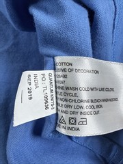 Greg Norman T-Shirt Men’s-XXL Chest Pocket Regular Fit Short Sleeve Blue