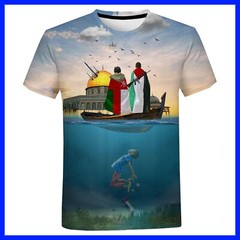 Unisex Free Palestine T-Shirt Palestine Flag Shirt Peace Shirt S-6XL
