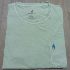 JOHNNIE-O Mens M MEDIUM T SHIRT DALE 2.0 SHORT SLEEVE GOLF TEE NAVY MALIBLU
