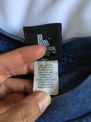 Harley-Davidson Shirt Mens Medium Blue Mineral Wash Rhinestone Wings Made USA