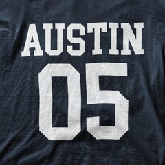 Austin 05 retro live music tee 2005 city pride number shirt