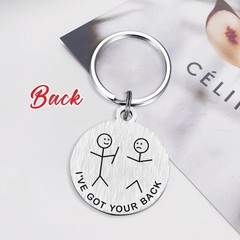 Friend Gifts – Friend Birthday Wedding Graduation Keychain Gifts for Women Men