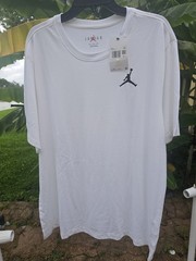 NWT Men’s Size: 2X-Large Jordan Jumpman Short Sleeve T-Shirt – White DC7485-100