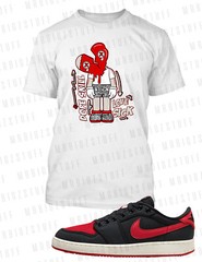 Dope Skills Love Sick Hip Tee Shirt J1 KO Low Bred Pro Club Shaka Big Tall Sport