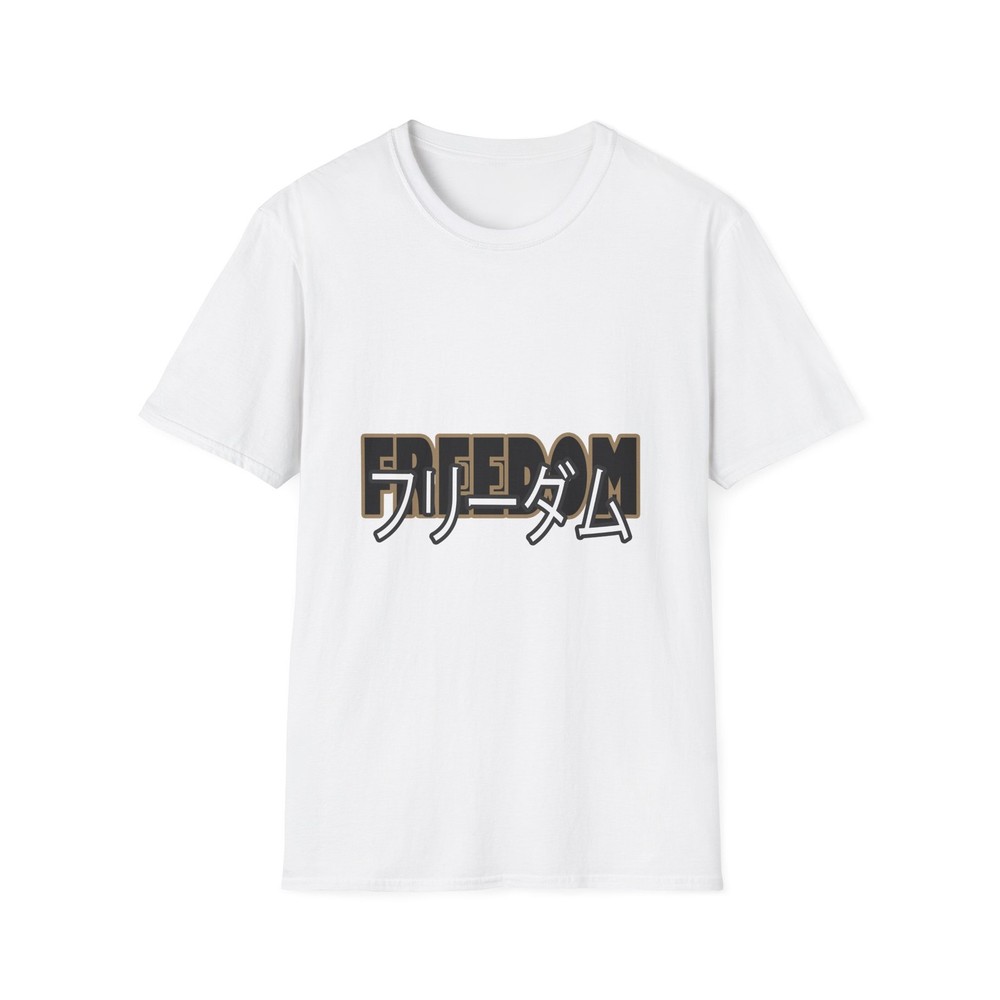 Freedom Unisex T-Shirt – Softstyle Graphic Tee for Everyday Wear, Gift