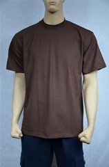 3 NEW SHAKA WEAR SUPER MAX HEAVY WEIGHT T-SHIRTS BROWN TEE PLAIN S-5XLT