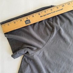 Chubbies Tee Shirt The Weekend Has Arrived Large Pocket T Gray Charcoal Used