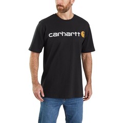 Carhartt Men’s Loose Fit Heavyweight Short-Sleeve Graphic T-Shirt • LT • Black