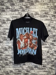 Michael Jordan, North Carolina Graphic T-Shirt Size Medium Headgear Classics