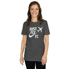 Just Fly It shirt, pilot shirt pilot gift Multiple Color Options