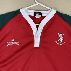 Carisbrook New Zealand Jersey Japan Size XL Red Kenya Rugby Short Sleeve Men