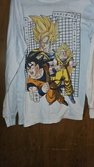 3 Dragon Ballz Tshirts Size Small Long Sleeve 2 White 1 Black As Pictured