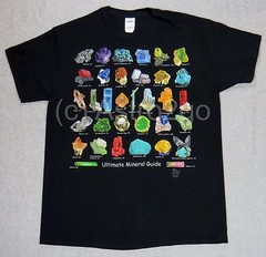 ULTIMATE MINERAL GUIDE-Rocks Gem Stones Geology Earth Science T shirt S-3XL NEW!