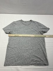 Buck Mason Mens Medium Blue Cotton Rayon Blend Crew Neck T Shirt Casual Preppy