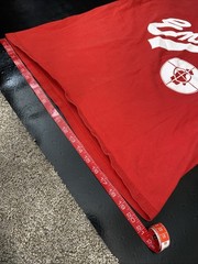 Vintage RED Public Enemy Rap Tee Shirt Size Large Heavy Cotton 90’s – Y2K
