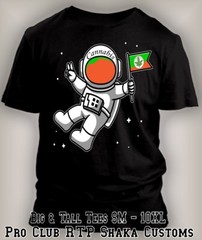 Men’s Cannabis High Spaceman T-Shirt Tee Funny Weed Marijuana Streetwear Hip Hop