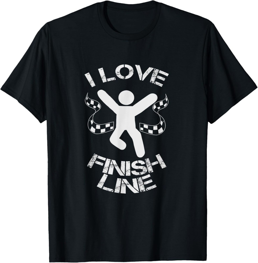Runner Running Jogging I Love Finish Line Jogger Gift T-Shirt