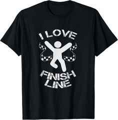 Runner Running Jogging I Love Finish Line Jogger Gift T-Shirt