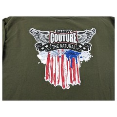 Randy Couture UFC MMA Legend Shirt XXL The Natural Rare Vintage Long Sleeve Tee