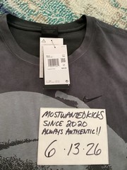 NWT Nike Air Jordan Shooting Graphic Anthracite Loose Fit T-Shirt Men’s Sz XXL