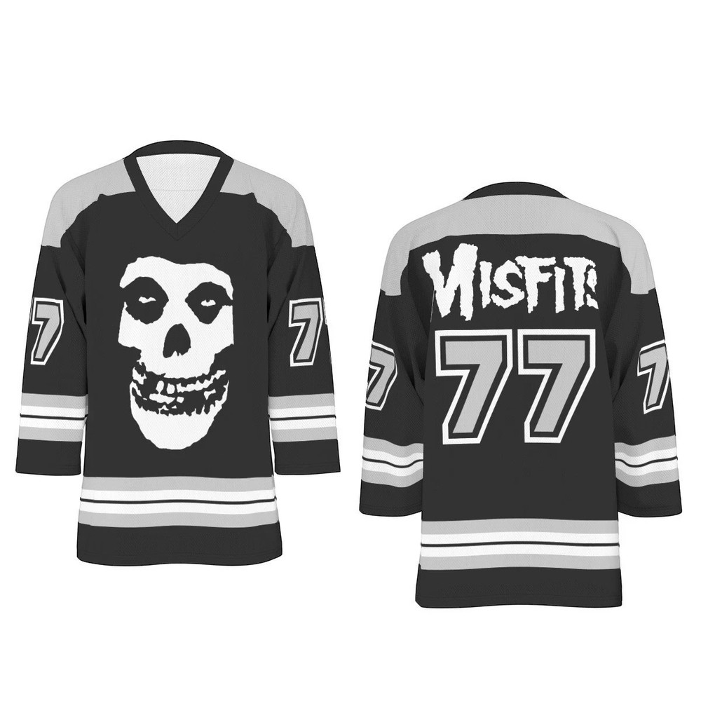 Misfits Unisex V-neck Hockey Jersey US2025