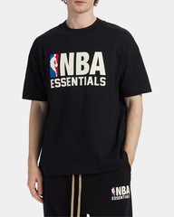 Fear of God Essentials NBA Men’s Cotton Logo Fit T-Shirt Size : MEDIUM