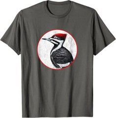 Colorful Retro Pileated Woodpecker Bird Design T-Shirt *NEW* 10 Colors