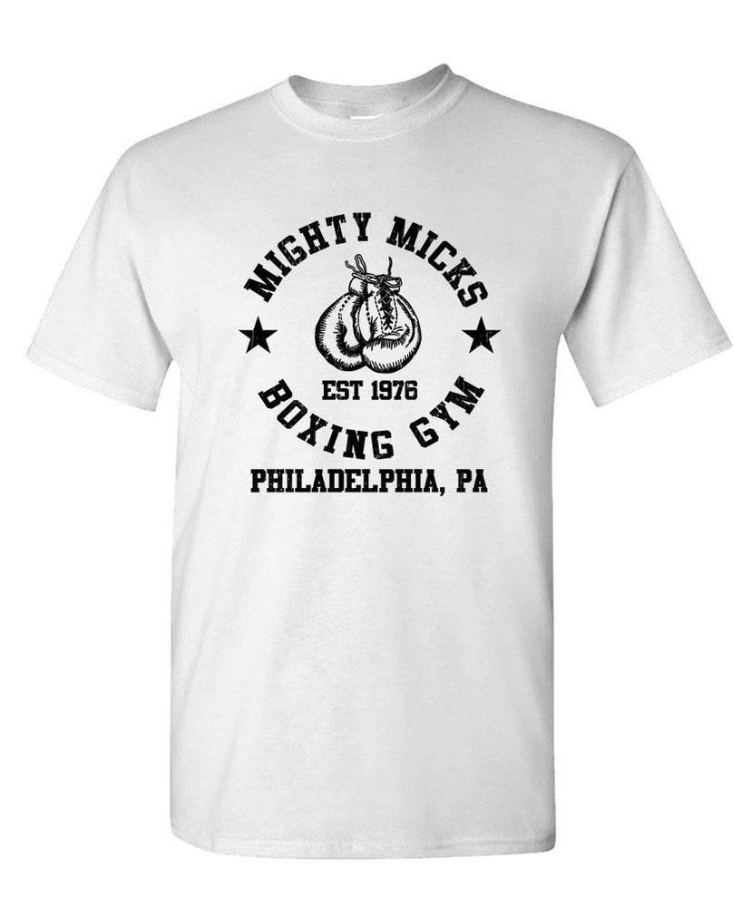 MIGHTY MICK’S BOXING GYM 1976 – Unisex Cotton T-Shirt Tee Shirt