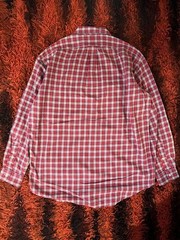 Ralph Lauren BLAKE Plaid Long Sleeve Shirt M 100% Cotton For 14Y+ Japan