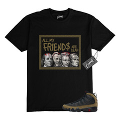 9 Olive 2024 True Red Black Light Military T Shirt to Match FRIENDS Jordan