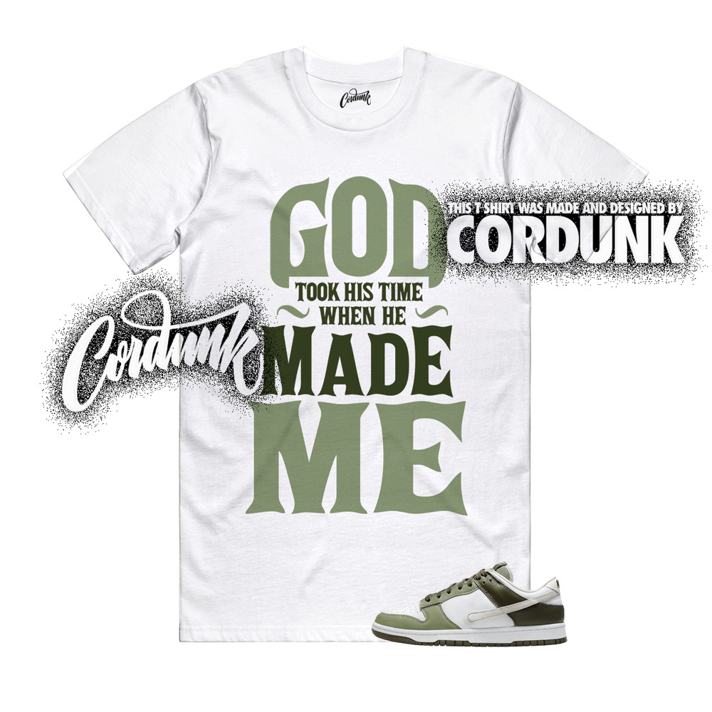 Dunk Oil Green Cargo Khaki Light Bone Olive Low T Shirt Match GTHT