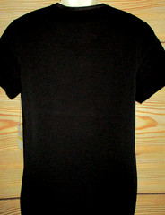 MENS CALVIN KLEIN V-NECK SLIM FIT BLACK T-SHIRT SIZE M