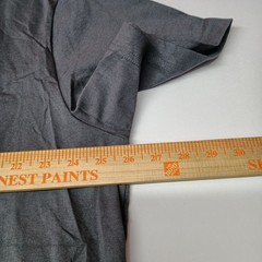 2 Brahma Short Sleeve Core Work T-Shirt 2XL 50-52 Gray And White Pocket Tee
