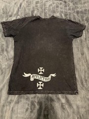 Affliction Black Skulls T-Shirt 2000s Vintage Size XL