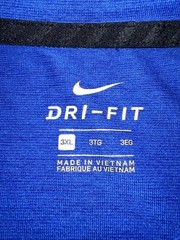 Nike x USAF Air Force Falcons Football Men’s 3XL Blue Training Dri-Fit T-shirt