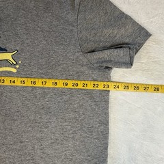 Life is Good Men’s Jake & Rocket Beach Run Short Sleeve Crusher Tee Gray Large