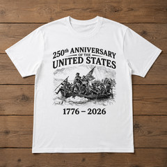 USA 250th Anniversary T-Shirt | 1776-2026 We The People Patriotic Tee