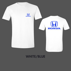 Honda Classic 2 Sided T-Shirt FREE DECALS Accord Civic Prelude Odyssey Pilot CRV