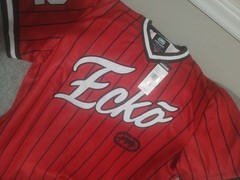 Ecko Unltd Vintage Style Jersey Red Men’s Size L Hip Hop Streetwear