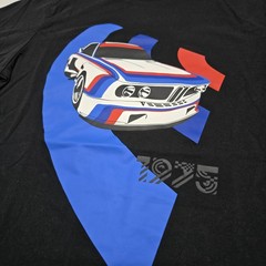 EUC Size MEDIUM Puma x BMW Motorsports Vintage Car T-Shirt 1975 MMS Graphic Tee